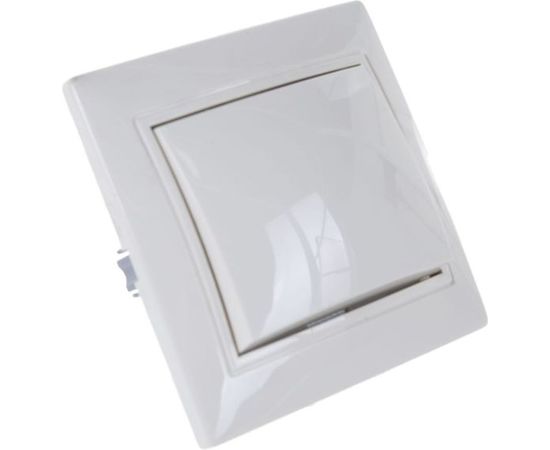 Выключатель, 1 клавиша UNIVersal Севиль слоновая кость ivory Б-С0021 