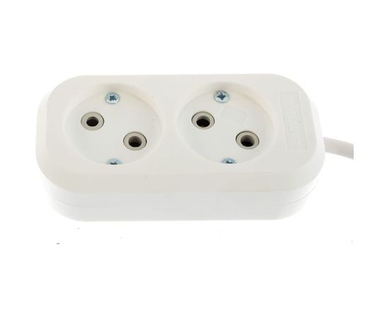 Удлинитель У6-011 М ПВС 2x0,75 2гн. 2м UNIVersal 011М-02 – изображение 4