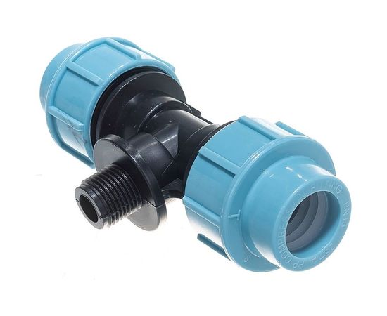 Тройник с наружной резьбой (25 мм, 1/2") Unipump 37823 – изображение 6