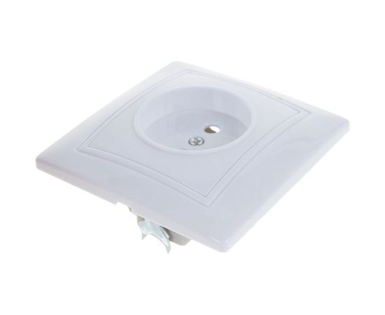 Розетка без заземления, белая UNIVersal Севиль С0022 – изображение 3