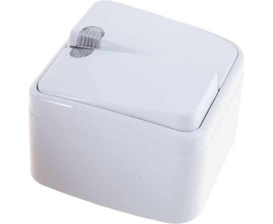 Двухклавишный выключатель с подсветкой, белый UNIVersal Электра 0030 – изображение 3