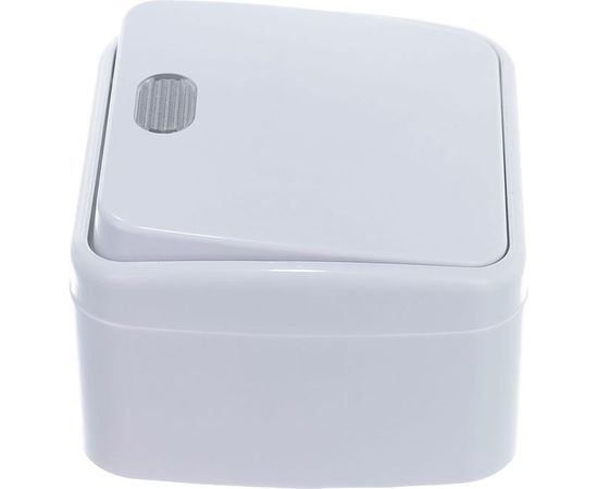 Одноклавишный выключатель с подсветкой, белый UNIVersal Электра 0019 – изображение 3