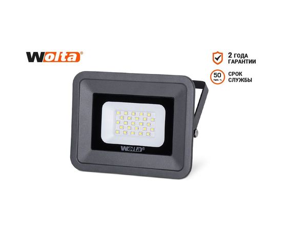 Светодиодный прожектор Wolta 5700K, 20 W SMD, IP 65, WFL-20W/06 – изображение 7