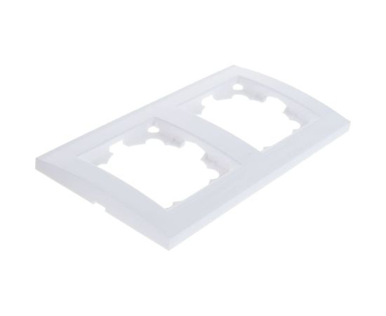 Двухместная горизонтальная рамка, белая UNIVersal Бриллиант 7947465 – изображение 3