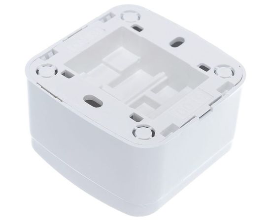 Одноклавишный выключатель с подсветкой, белый UNIVersal Электра 0019 – изображение 4