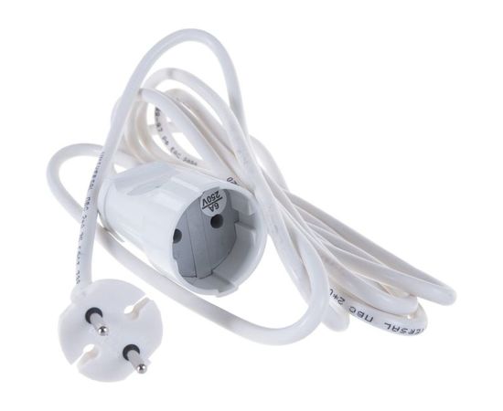 Удлинитель UNIVersal УШ-6 шнур ПВС, 2*0,75, б/з, 3м 5568946 – изображение 2