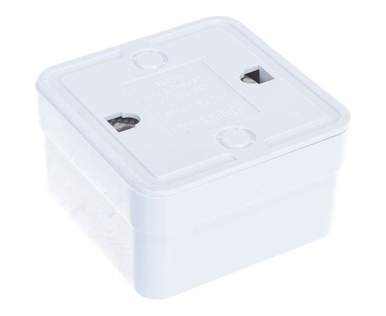 Розетка с заземлением, белая UNIVersal Олимп О0028 – изображение 3