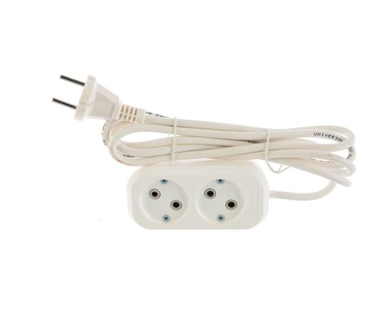 Удлинитель У6-011 М ПВС 2x0,75 2гн. 2м UNIVersal 011М-02 – изображение 2