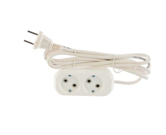 Удлинитель У6-011 М ПВС 2x0,75 2гн. 2м UNIVersal 011М-02 – изображение 3