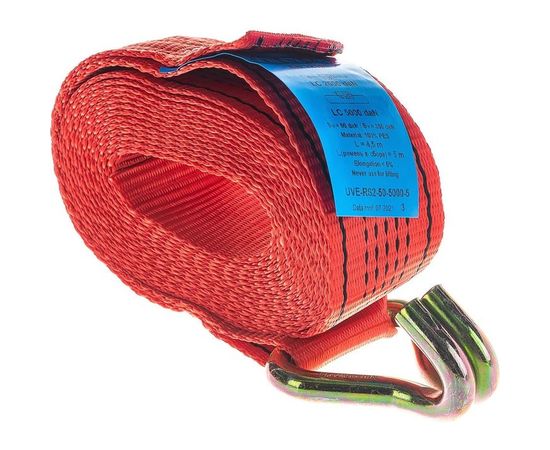 Стяжной ремень UVE 2,5/5,0 тн, 5 метров RS2-50-5000-5 – изображение 7