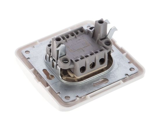 Выключатель UNIVersal Валери 2 клавиши, белый В0023 – изображение 5