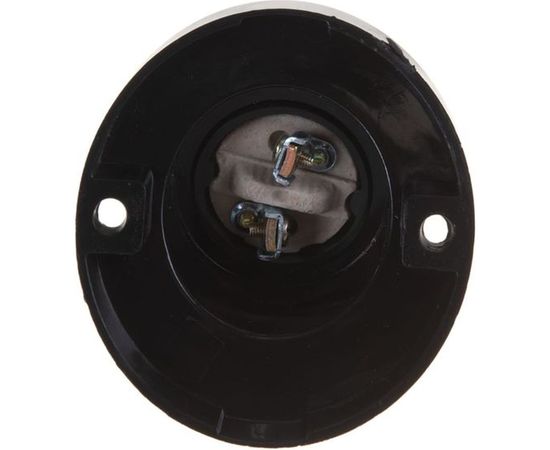 Патрон Е27 карболитовый настенный 4А 250В c этикеткой UNIVersal 5565280 – изображение 3