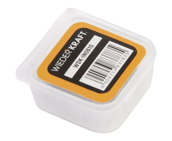 Резьбовые вставки WIEDERKRAFT M6X1.0, 10 предметов WDK-IN0610 – изображение 6