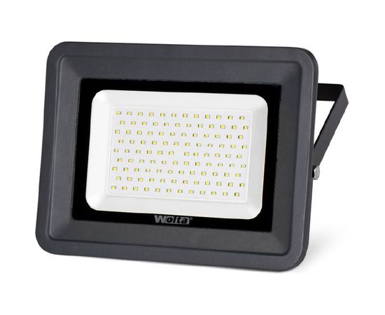 Светодиодный прожектор Wolta 5500K, 100 W SMD, IP 65,цвет серый, слим WFL-100W/06 – изображение 6
