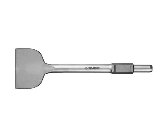 Зубило лопаточное БУРАН 75х400 мм, HEX 30 Зубр 29375-75-400 