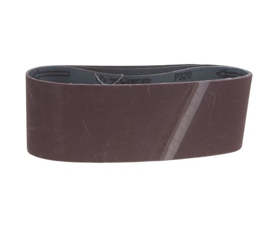 Лента шлифовальная "МАСТЕР" 3 шт. (75х457 мм; P320) для ЛШМ Зубр 35541-320 