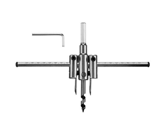 Сверло-балеринка МАСТЕР по дереву (двухрезцовое, 40-200 мм, глубина 30 мм) Зубр 29440-200 
