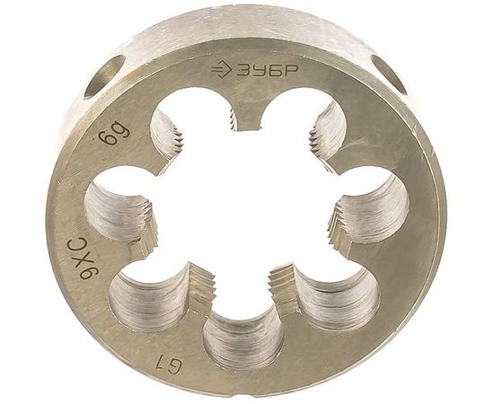 Плашка круглая Мастер для нарезания трубной резьбы G 1 Зубр 4-28032-1:853 