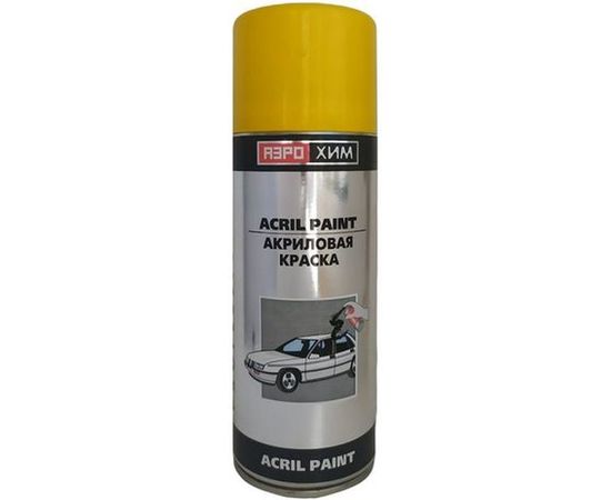 Краска Аэрохим желтая 520мл AR-108 