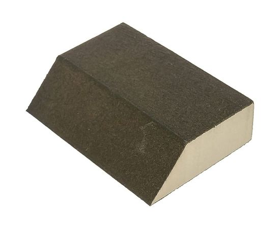 Губка шлифовальная "МАСТЕР" (100х68х42х26 мм; Р180) Зубр 35613-180 