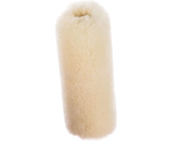 Сменный ролик Зубр ЭКСПЕРТ ВЕЛЮР, 100% шерсть, ворс 4мм, ручка 6мм, d=15/70мм 02536-07 