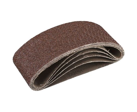 Лента шлифовальная бесконечная СТАНДАРТ на тканевой основе (5 шт; 75х457 мм; P40) для ЛШМ Зубр 35341-040 