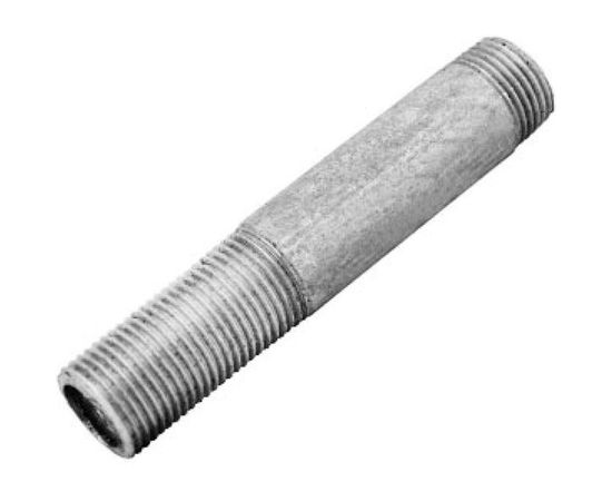Стальной сгон ДТРД ДУ-25 мм, L-150 мм, оцинкованный 251501 