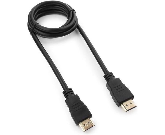 Кабель HDMI Гарнизон 1м, v1.4, M/M, черный, пакет GCC-HDMI-1M 