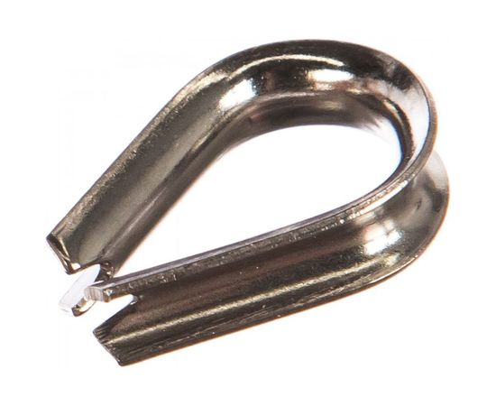 Коуш ЕВРОПАРТНЕР DIN 6899, D4 мм, нержав. сталь, 1 шт. G1 7344 