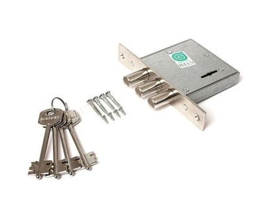 Врезной замок ГАРДИАН 1001-4 кл /б/о/н/ 18100 