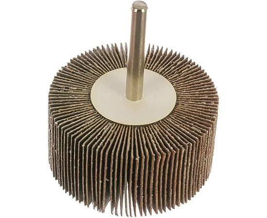 Круг шлифовальный веерный лепестковый на шпильке (30х60 мм; Р120) Зубр 36602-120 