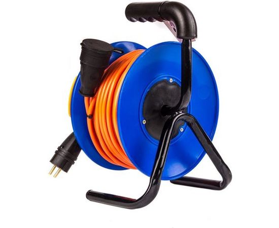 Удлинитель АТЛАНТ ПВС Атом 2х1,5 30м на садовой катушке 40278 – изображение 2