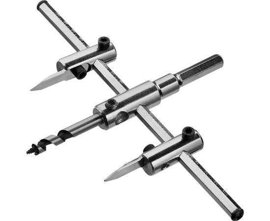 Сверло-балеринка МАСТЕР по дереву (двухрезцовое, 40-200 мм, глубина 30 мм) Зубр 29440-200 – изображение 4