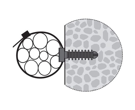Кабельная нейлоновая стяжка ЕВРОПАРТНЕР PRNS 370x4.8 черная атмосферостойкая, 100 шт. 76062560 – изображение 2