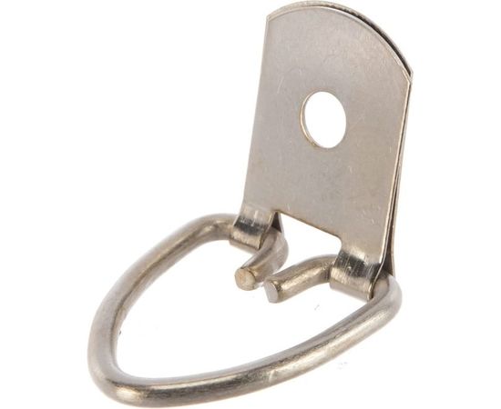 Усиленная петля-подвес ЕВРОПАРТНЕР для картины, фоторамки, никелированная сталь 2 шт. 16 0336 1 – изображение 3