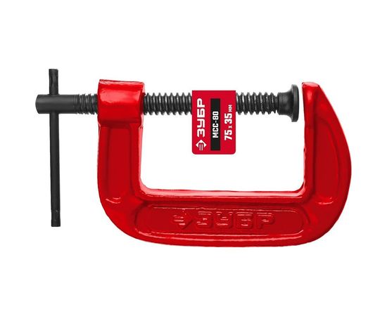 Струбцина Зубр МСС-80 тип G 75 мм, 32244-075 – изображение 3