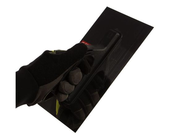 Гладилка с пластиковой ручкой Зубр Мастер нержавеющая, 130х270 мм 08042_z01 – изображение 2