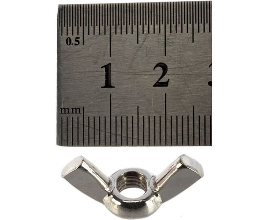 Гайка-барашек ГОСКРЕП DIN 315 М6 нержав. сталь 10 шт. 10-0024160 – изображение 2