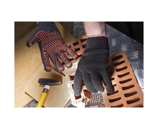 Рабочие перчатки х/б с ПВХ БЕРТА 191 – изображение 3