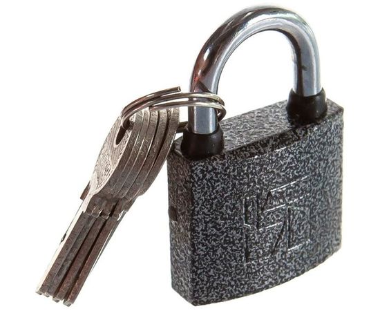 Навесной замок Аллюр HG-330C ВС1Ч-330 полимер 5 ключей 3392 – изображение 5