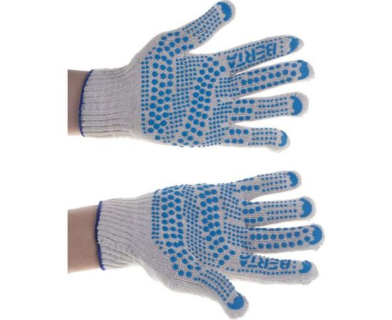 Бытовые перчатки БЕРТА Люкс 10 класс, 5 нитей 105 – изображение 3