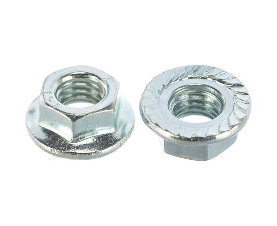 Фланцевая гайка с зубцами ЕВРОПАРТНЕР DIN6923 Zn M5 20шт. 12 0457 1 – изображение 6