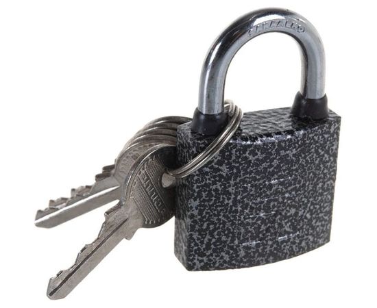 Навесной замок Аллюр HG-330C ВС1Ч-330 полимер 5 ключей 3392 – изображение 4