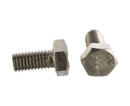 Болт ГОСКРЕП DIN 933 с шестигр. гол. с полн. рез. 8х16 нержав. сталь 6 шт. 10-0015260 – изображение 3