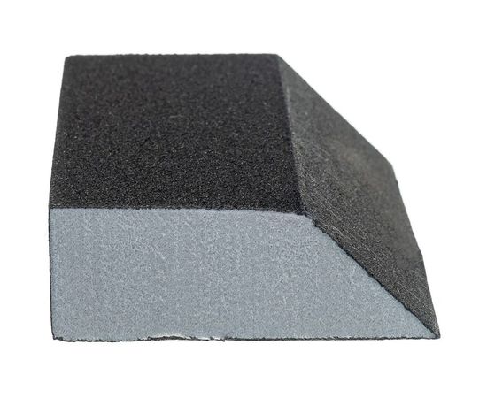 Губка шлифовальная "МАСТЕР" (100х68х42х26 мм; Р180) Зубр 35613-180 – изображение 4