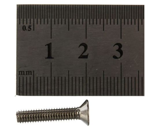 Винт Госкреп DIN 965 с пот. гол. 4х20, нержав. сталь, 8 шт. 10-0023030 – изображение 3