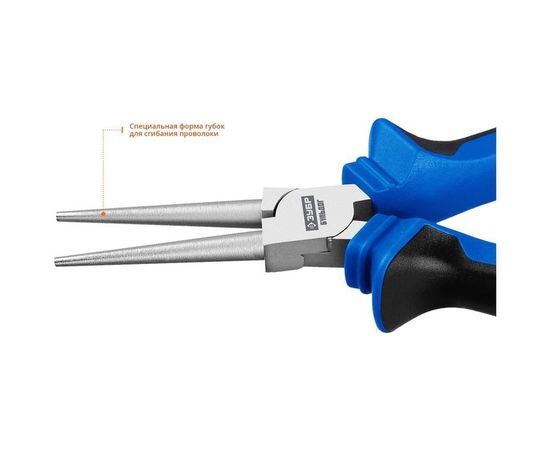 Круглогубцы Зубр БУЛЬДОГ особостойкое спец. покрытие Н12Х1 никель/хром, 160 мм, Профессионал 2201-8-16_z02 – изображение 4