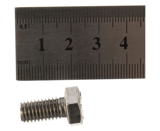 Болт ГОСКРЕП DIN 933 с шестигр. гол. с полн. рез. 8х16 нержав. сталь 6 шт. 10-0015260 – изображение 4