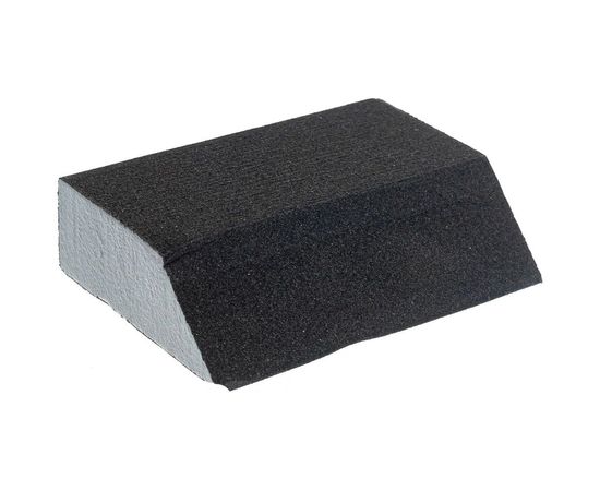 Губка шлифовальная "МАСТЕР" (100х68х42х26 мм; Р180) Зубр 35613-180 – изображение 2