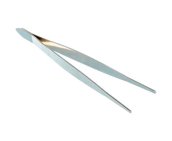 Пинцеты, нержавеющая сталь, прямой, 120мм ЗУБР 22215-H4 – изображение 2